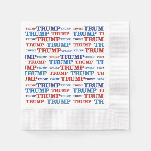 Trump Paper Napkins Servet (Voorkant)