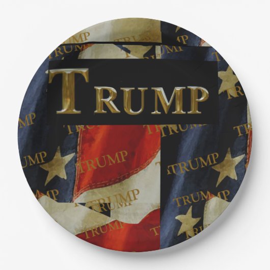 TRUMP PAPIEREN BORDJE (Voorkant)