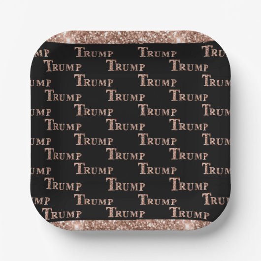 TRUMP PAPIEREN BORDJE (Voorkant)
