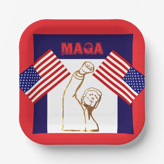 TRUMP PAPIEREN BORDJE (Voorkant)