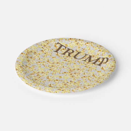 TRUMP PAPIEREN BORDJE (Gekanteld)