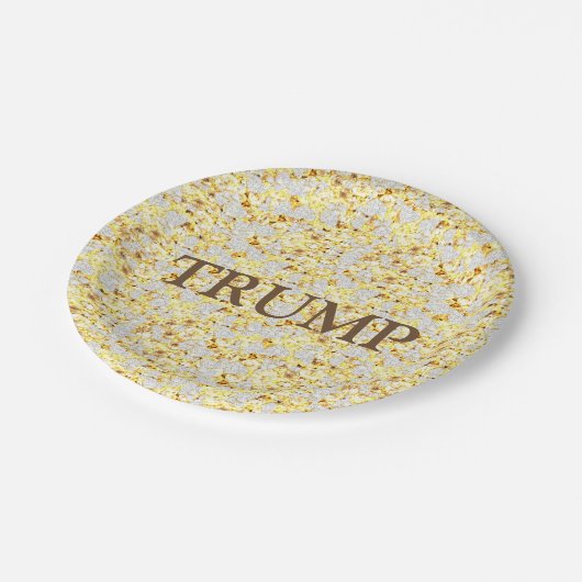 TRUMP PAPIEREN BORDJE (Gekanteld)
