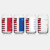 TRUMP-partijglaswerk - Blikvorm Glas (Links)