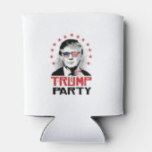 Trump Party 2016 Blikjeskoeler (Achterkant)