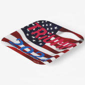 TRUMP Party Borden - "TRiUMPh 2024" Papieren Bordje (Gebogen)