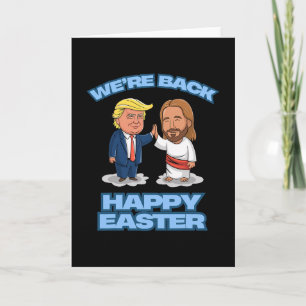 Trump Pasen Jezus Trump We Ck Grappig Pasen Shi Kaart