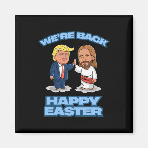 Trump Pasen Jezus Trump We Zijn Ck Grappige Pasen  Magneet