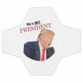 Trump Patriotic 🚗 USA Hij is mijn President Voetbal (Enkel)