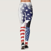TRUMP PATRIOTIC YOGA PANTS LEGGINGS (Achterkant)