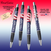 Trump Patriottische Amerikaanse vlag rood wit en b Pen