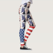 TRUMP PATRIOTTISCHE YOGA BROEK LEGGINGS (Rechts)
