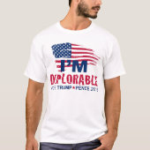 Trump Pence 2016 - Basket of Deplorables T-shirt (Voorkant)