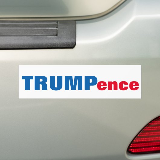 Trump Pence 2016 Bumpersticker (Op auto)