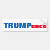 Trump Pence 2016 Bumpersticker (Voorkant)