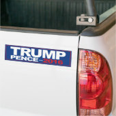 Trump Pence 2016 - Bumpersticker - (Op Truck)