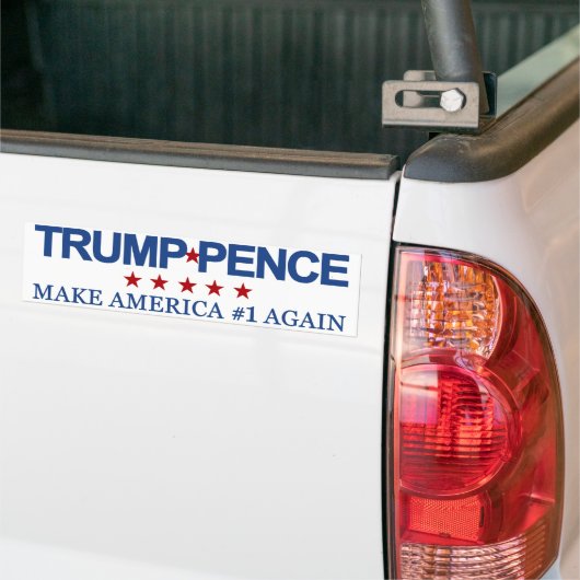 Trump Pence 2016 Bumpersticker (Op Truck)
