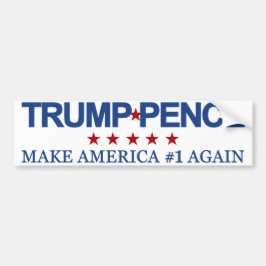 Trump Pence 2016 Bumpersticker