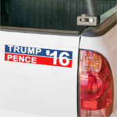 Trump Pence 2016 Bumpersticker (Op Truck)