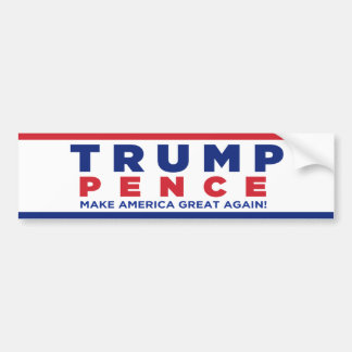 Trump Pence 2016 Bumpersticker verkiezingscampagne