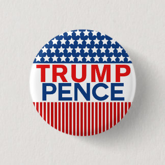 Trump - Pence 2016 Ronde Button 3,2 Cm