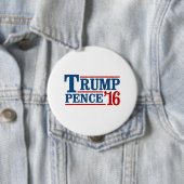 Trump Pence 2016 - -  Ronde Button 4,0 Cm (In situ)