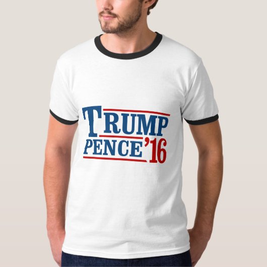 Trump Pence 2016 - -  T-shirt (Voorkant)