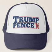 Trump Pence 2016 Trucker Pet (Voorkant)