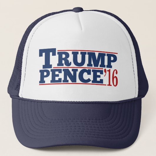 Trump Pence 2016 Trucker Pet (Voorkant)