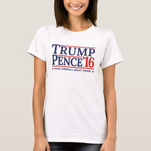 Trump Pence 2016 Verkiezingsshirt T-shirt