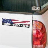 Trump Pence 2020 Bumpersticker (Op Truck)