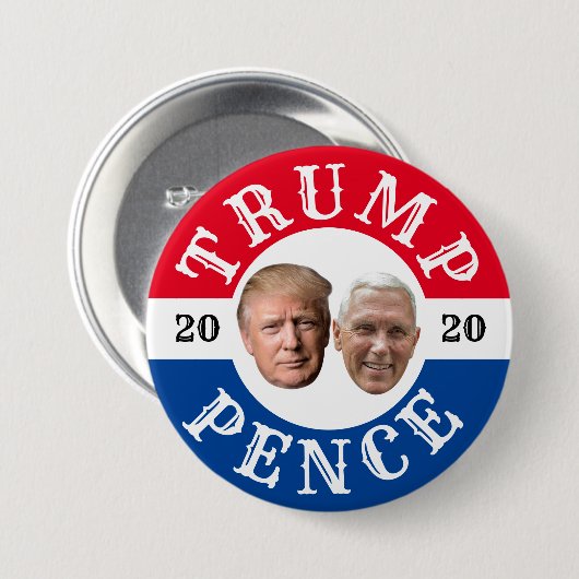Trump Pence 2020 Button (Voorkant /achterkant)