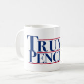 TRUMP PENCE 2020 COFFE MOK (Voorkant links)