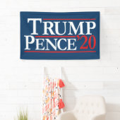 Trump Pence 2020 -  Reagan Design Spandoek (Insitu)