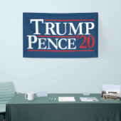 Trump Pence 2020 -  Reagan Design Spandoek (Beurs)