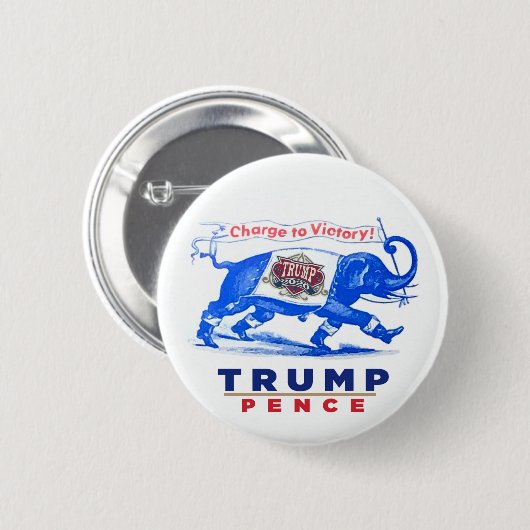 Trump Pence 2020 Ronde Button 5,7 Cm (Voorkant /achterkant)