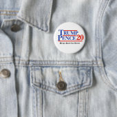 TRUMP PENCE 2020 RONDE BUTTON 5,7 CM (In situ)