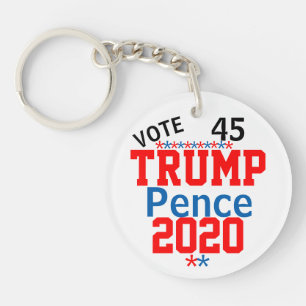 Trump Pence 2020 Sleutelhanger