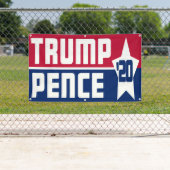 Trump/Pence 2020 Spandoek (Insitu)