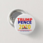 Trump Pence 4 gevangenis 2020 Ronde Button 3,2 Cm (Voorkant /achterkant)