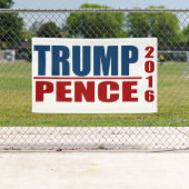 Trump Pence Banner 2016 (Insitu)