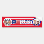 TRUMP PENCE BUMPERSTICKER (Voorkant)