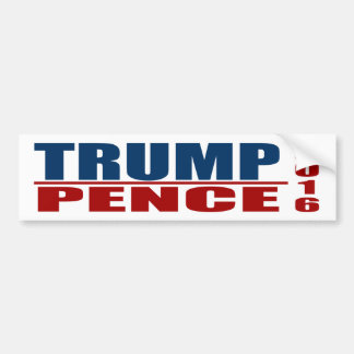 Trump Pence Bumpersticker 2016