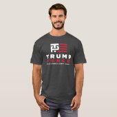 Trump Pence Campaign Election 2016 Tshirt (Voorkant volledig)