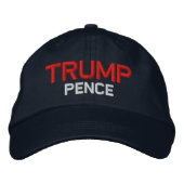 Trump Pence Geborduurde Pet (Voorkant)