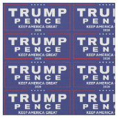 Trump & Pence houden Amerika groot 2020, ZSSG Stof (Close Up)