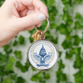 Trump Pence President Inaugural Logo Inauguratie Sleutelhanger (Hand)