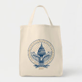 Trump Pence President Inaugural Logo Inauguratie Tote Bag (Voorkant)