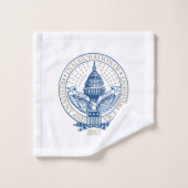 Trump Pence presidentiële inauguratie monogram Bad Handdoek (Wasdoekje)