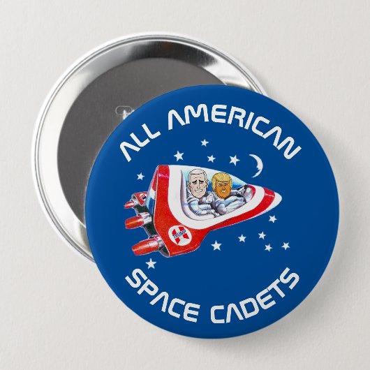 Trump & Pence Ronde Button 4,0 Cm (Voorkant /achterkant)