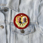 Trump & Pence Ronde Button 7,6 Cm (In situ)